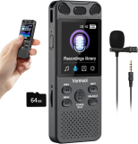 Notre test du dictaphone Vormooi 110H 80 Go